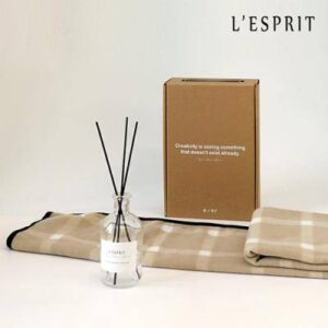 레스쁘리 고급 우유병 디퓨저세트 X (BASIC 디퓨저(150ml)+무릎담요))
