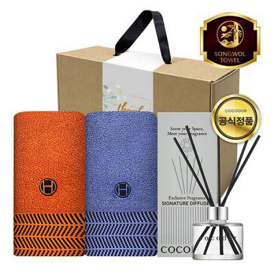 송월 프리미엄 디퓨져 3조 세트 (호텔 어로우40 2매 +코코도르 200ml 1개)