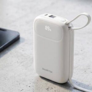 PD 22.5W 고속충전 듀얼 케이블 미니 보조배터리 20000mAh EM-98