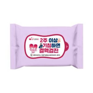 20매 라벤더 무광 물티슈