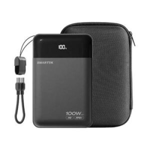 PD PPS 100W 초고속 충전 보조배터리 20,000mAh + C to C 양방향 스트랩 케이블 EM-103