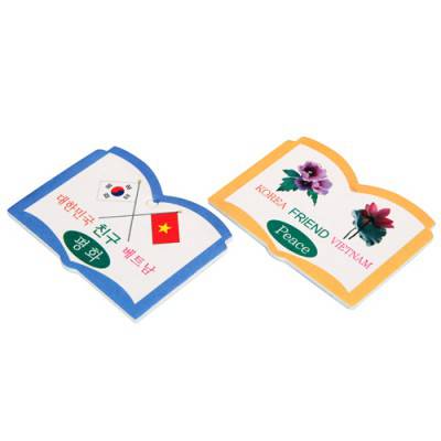 ☞ 세계챔편 원탑 종이향-한국&베트남 ☜-두께3t(3mm)