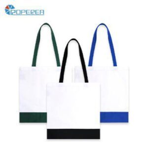 [제작]로페리아 고급10수 데일리 투톤컬러 에코백(34x36)