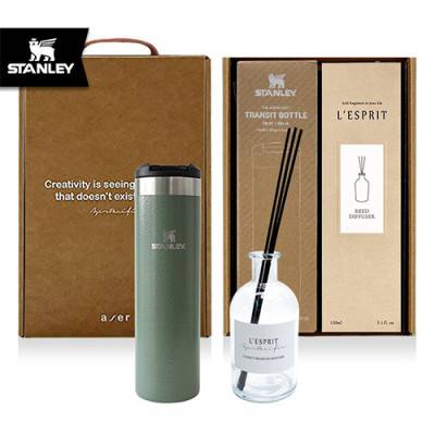 레스쁘리 고급 우유병 디퓨저세트 PP (디퓨저 BASIC 150ml+스탠리 에어로라이트 진공 텀블러)