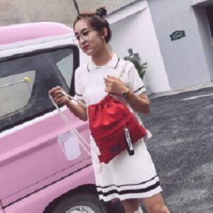 에코라이프 간편 캔버스 숄더백 CA732
