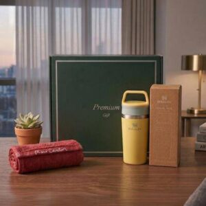 스탠리 텀블러 까페투고 354ml+쟈가드스포츠 100g 수건 타올 텀블러세트 SL05