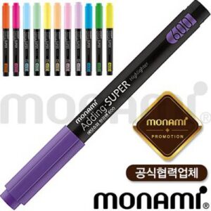 모나미 에딩 슈퍼 형광펜 600 (모나미공식협력업체)