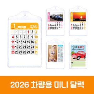 차량미니카렌다 대형