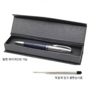 고급볼펜 가죽펜+케이스 레이저각인 볼펜 인쇄볼펜