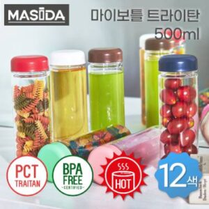 [마시다보틀] 트라이탄 일반캡 마이보틀 500ml