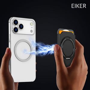 EIKER 심플 맥세이프 카드지갑 360도 회전 링스탠드 판촉물