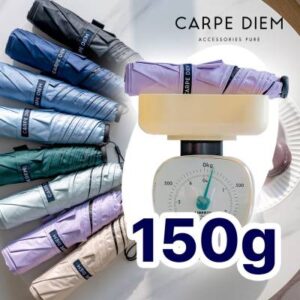 카르페디엠 50 암막 카본 초경량 3단수동양우산 (C078)