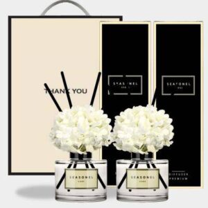 시즈넬 더블 선물세트 디퓨저 200ml 미니수국