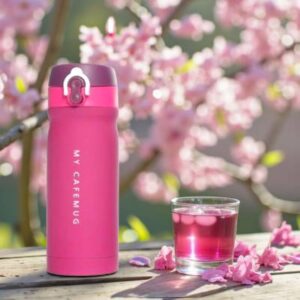 마이카페 머그 진공원터치 텀블러350ml