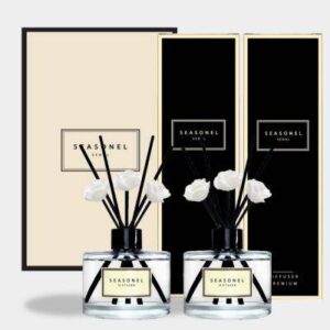 시즈넬 더블 선물세트 디퓨저 200ml 미니로즈