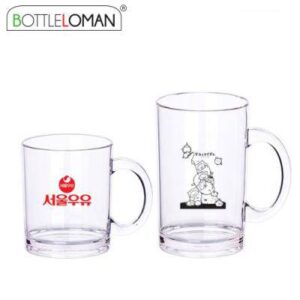 [보틀로만] 리유저블 와이키키 손잡이 머그컵 355/500ml