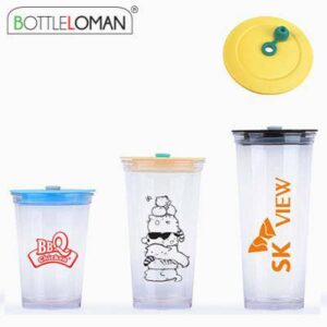 [보틀로만] 리유저블 에코젠 스트로우 텀블러 355, 473, 591ml