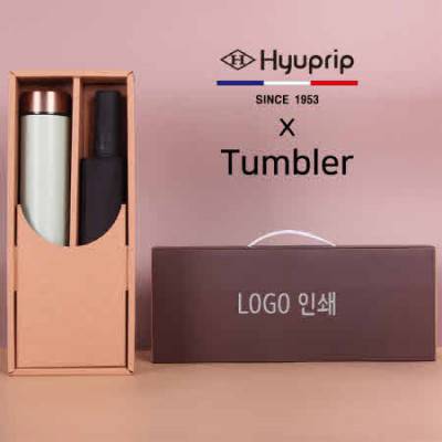 협립 3단60 슈퍼TEN(10K) 포뮬러타이어 고밀도 완전자동우산+로나 이중진공 500ml 텀블러세트