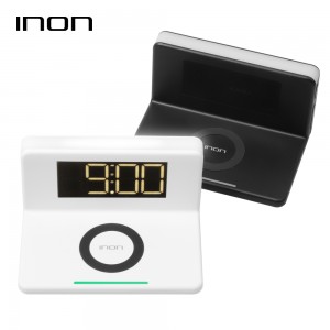 아이논 INON LED조명 알람시계 고속 무선충전기 IN-WC310