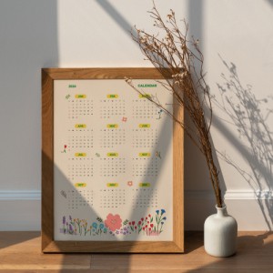 2026 패브릭 포스터 캘린더_FSC인증(주문제작형)