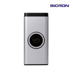 시크론 9V 12V PD 고속 무선충전 대용량 보조배터리 24W 20000mAh BPQ-20000