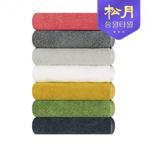 송월타올 컬러풀40 세면타올 170g