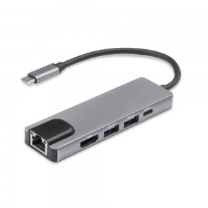 머레이 C타입 멀티허브 젠더 LAN USB HDMI C-MULTI {B}