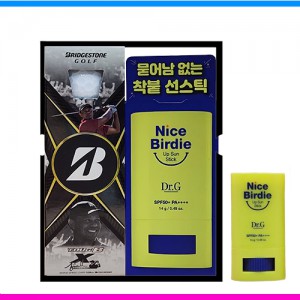 브릿지스톤 tour b x 3구 닥터지 (Dr.G) 선스틱 선물세트 (3pc) 브릿지스톤 타이거 우즈 선스크