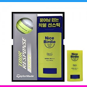 테일러메이드 투어 리스폰스 3구 닥터지 (Dr.G) 선스틱 선물세트 (3pc) 선크림 선물세트