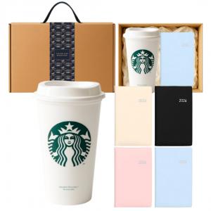 스타벅스 시그니처 사이렌 머그 237ml+스타벅스 드립백2p 땡큐띠지 선물세트