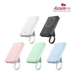 액센 BM113 맥세이프 10,000mAh 고속보조배터리 (22.5W 고속충전)