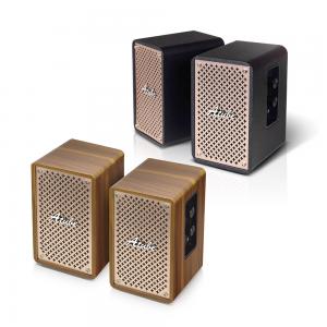 에이튜브 A100U 레트로 북쉘프 USB 2채널 스피커 가격문의