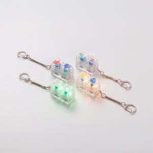 [주문제작] LED 키캡 키링 2구